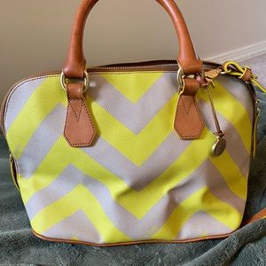 Brahmin neon bag